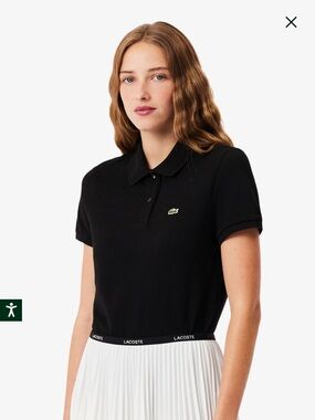 Lacoste Black Short Sleeve Classic Polo Shirt